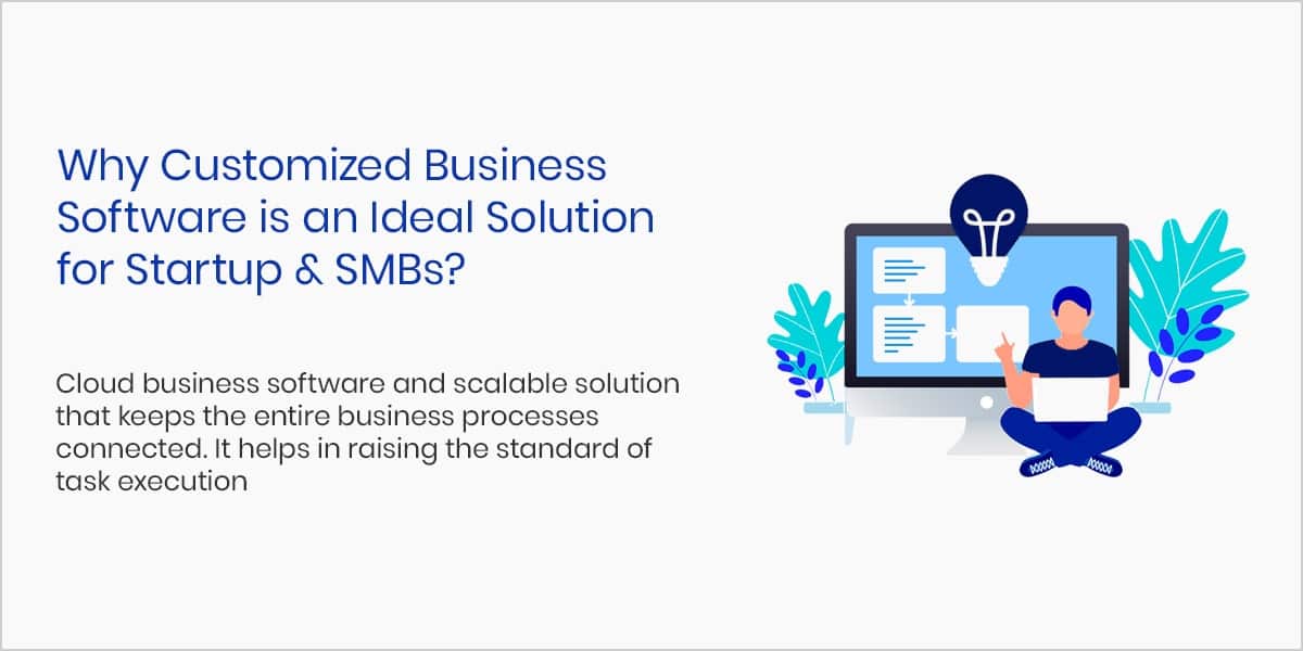 Why Customized Business Software is an Ideal Solution for Startup & SMBs