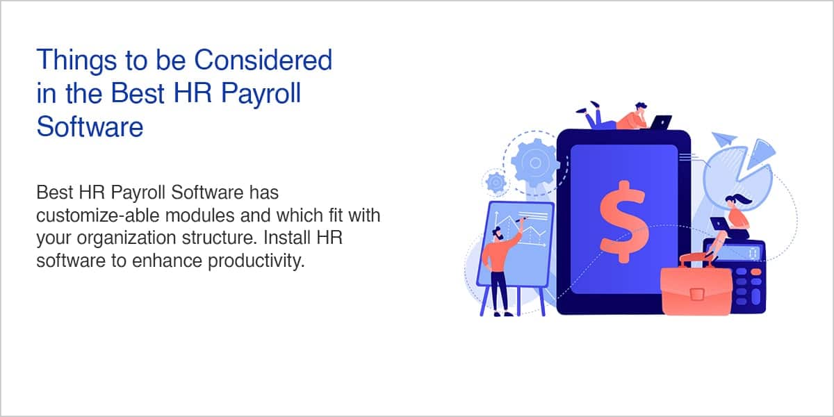 Things to be Considered in the Best HR Payroll Software