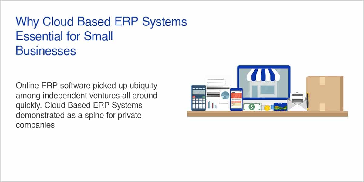 Why Cloud Based ERP Systems Essential for Small Businesses