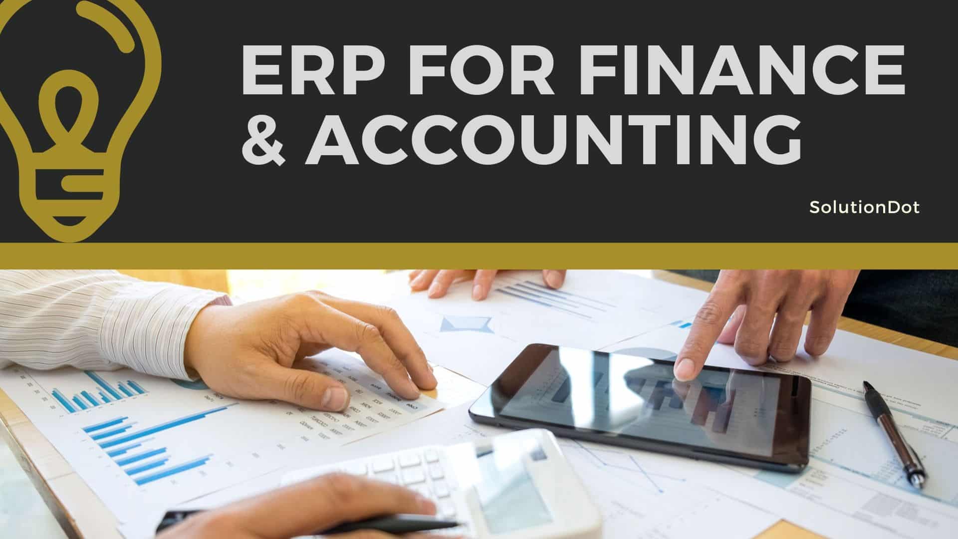 ERP for Finance