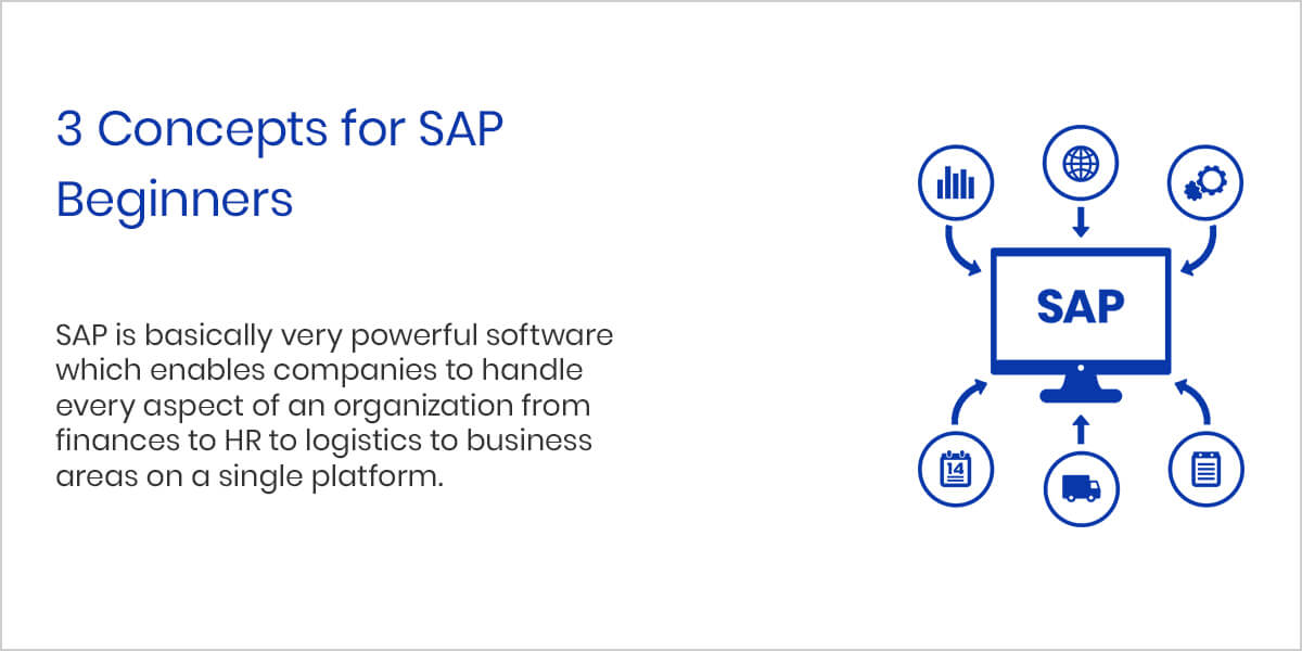 3 Concepts for SAP Beginners