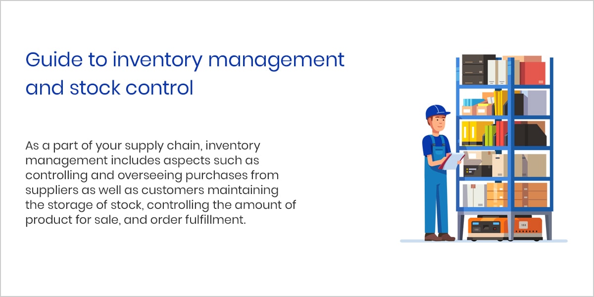 Business inventory management and stock control